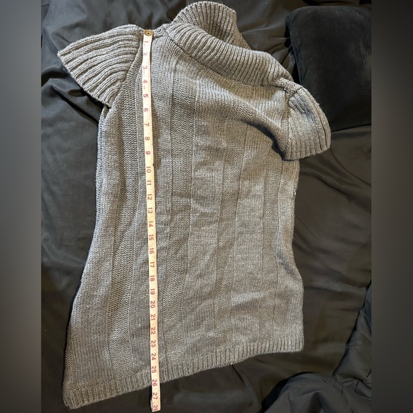 Pink Rose Grey Sweater Size XL NWOT - Picture 6 of 6